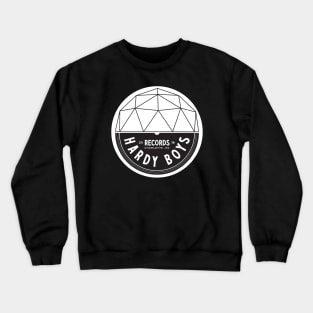 Hardy Boys Records - Geodesic on Dark Crewneck Sweatshirt